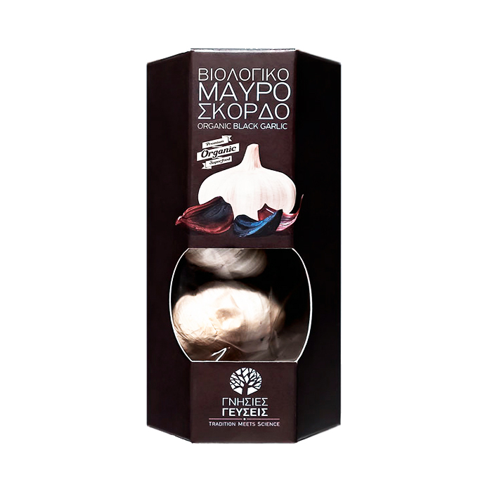 Βιολογικό Μαύρο Σκόρδο Δύο Βολβοί