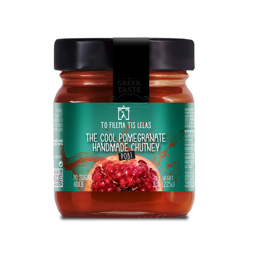 Chutney Δροσερό Ρόδι No Sugar Added (225gr)